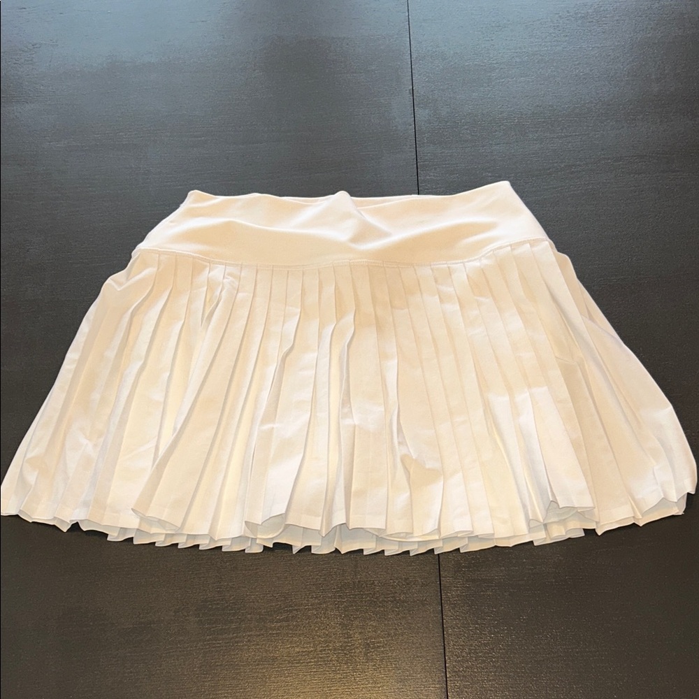 Abercrombie YPB White Pleated tennis Skirt Skort